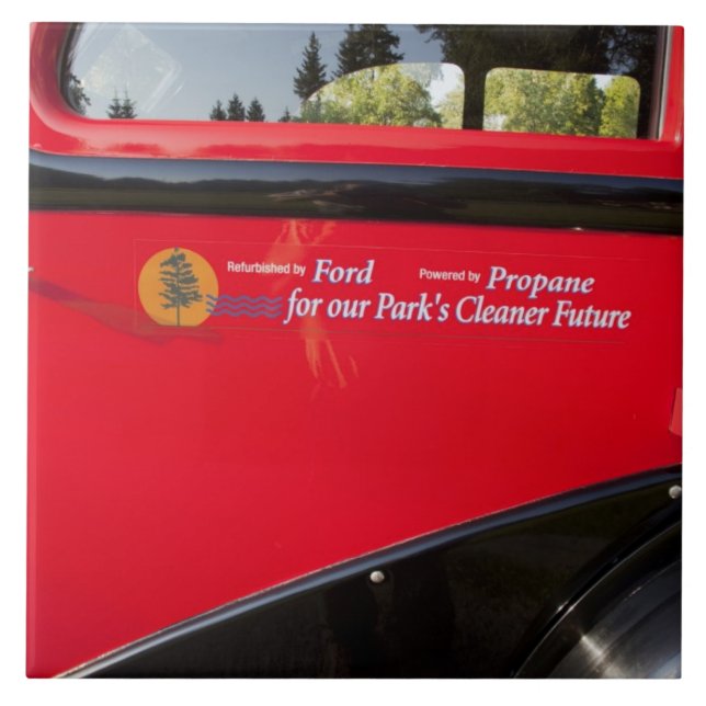 Carreau États-Unis, Montana, Glacier National Park, Vintag (Devant)