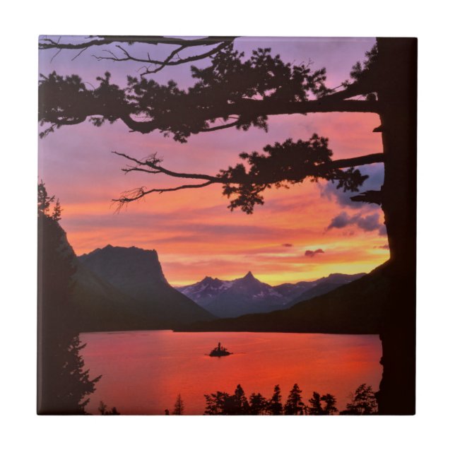 Carreau États-Unis, Montana, Parc national des Glaciers. P (Devant)