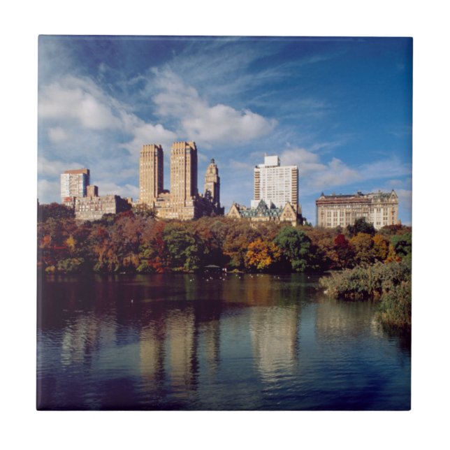 Carreau États-Unis, New York, Central Park, Lake (Devant)