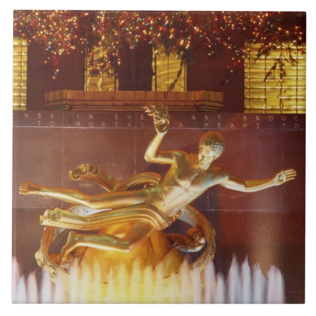 Carreau États-Unis, New York, New York, Statue de la (Devant)