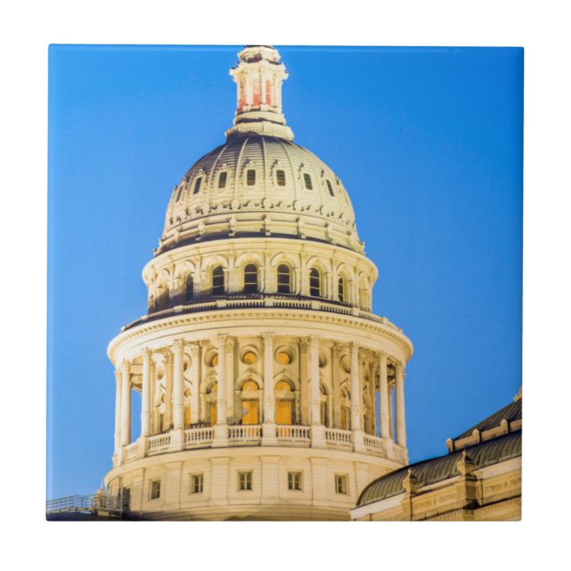 Carreau États-Unis, Texas, Austin. Capitole (1888) 2 (Devant)