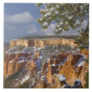 Carreau États-Unis, Utah, Parc national de Bryce Canyon. L