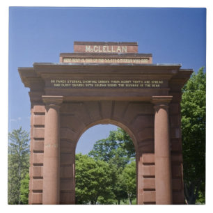Carreau États-Unis, Virginie, Arlington. Porte McClellan à