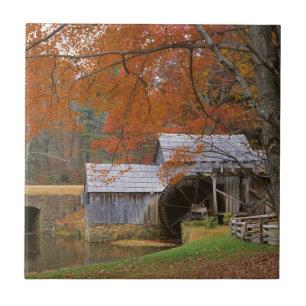 Carreau États-Unis, Virginie, Blue Ridge Parkway, Automne