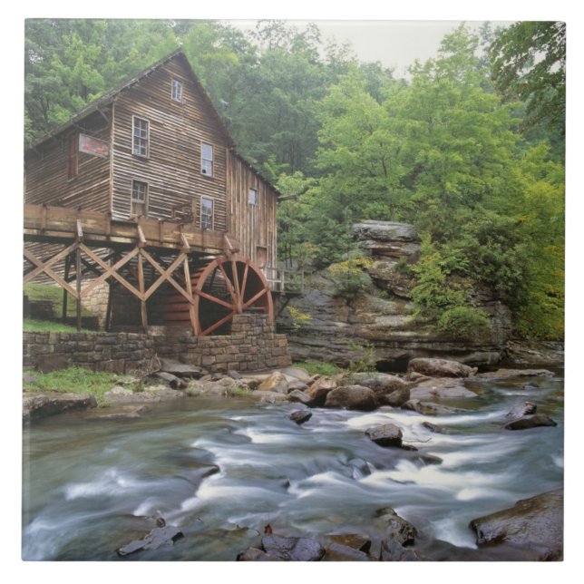Carreau États-Unis, Virginie-Occidentale, Babcock SP. Rust (Devant)
