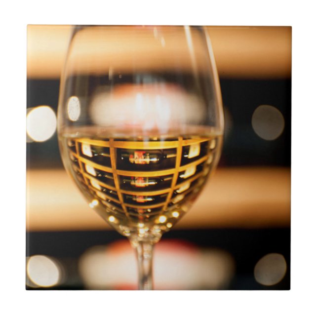 Carreau États-Unis, Washington, Walla Walla.Verre de vin (Devant)