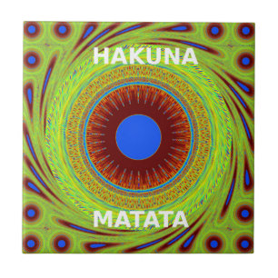 Carreau Ethnic Avoir une belle journée et une meilleure nu