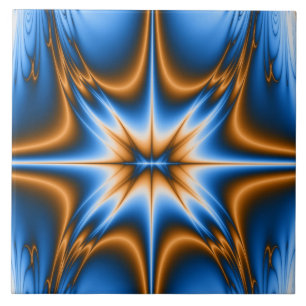 Carreau Étoile fractale Navajo