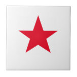 Carreau Étoile rouge<br><div class="desc">Carrelage en céramique étoile rouge. Les étoiles sont toujours à la mode !</div>
