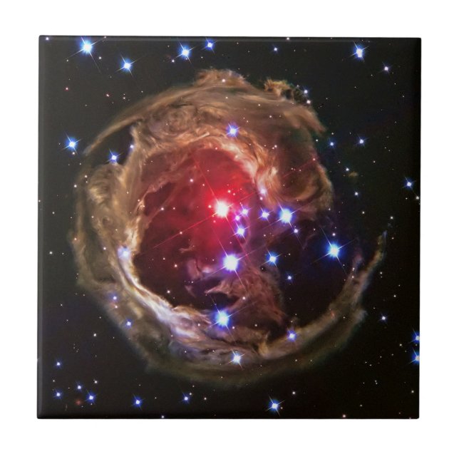 Carreau Étoile supergigantesque rouge V838 Monocerotis (Devant)