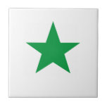 Carreau Étoile verte<br><div class="desc">Carrelage en céramique Green Star. Les étoiles sont toujours à la mode !</div>