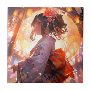 Carreau Étoiles de fille Anime