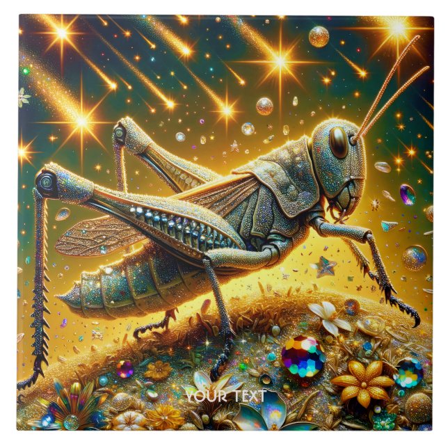 Carreau Étoiles Grasshopper Imaginaire Séquin (Devant)
