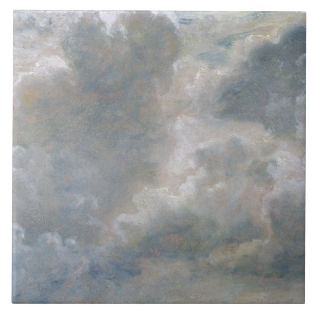 Carreau Étude de John Constable | des cumulus, 1822 (oi (Devant)
