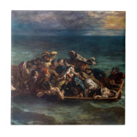 Eugene Delacroix - L'épave de Don Juan