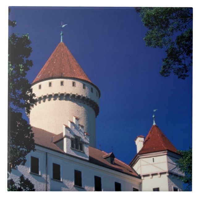 Carreau Europe, château de Konopiste, République tchèque,  (Devant)