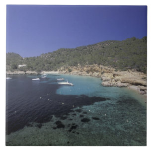 Carreau Europe, Espagne, Baléares, Ibiza, Cala Salada.