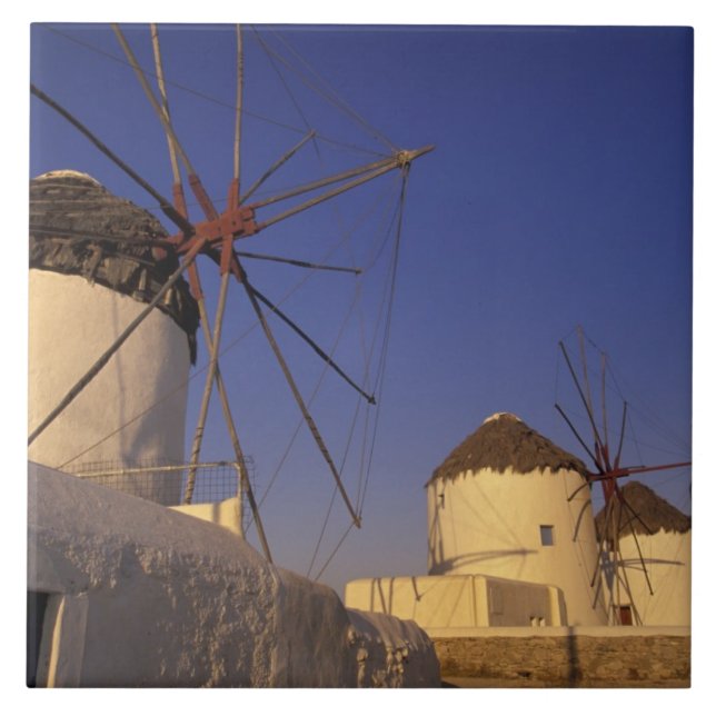 Carreau Europe, Grèce, Îles Cyclades, Mykonos, 2 (Devant)