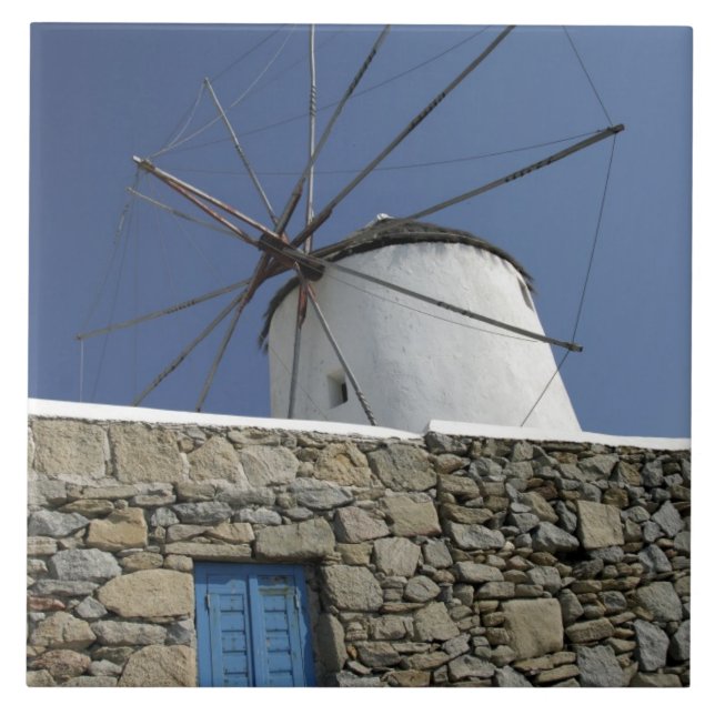 Carreau Europe, Grèce, Mykonos. 2 (Devant)