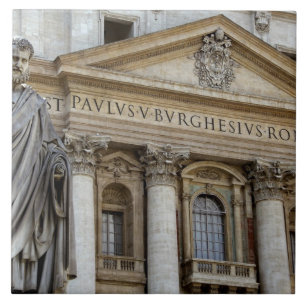 Carreau Europe, Italie, Rome. Basilique Saint-Pierre (aka 