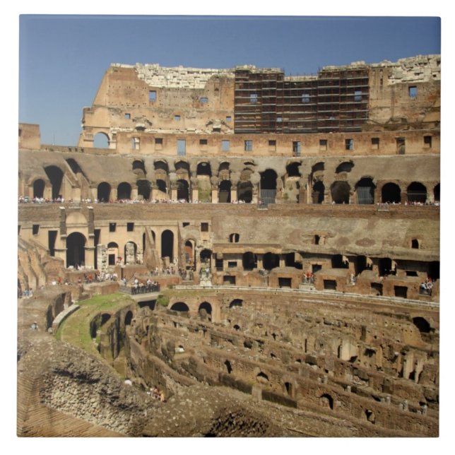 Carreau Europe, Italie, Rome. Le Colosseum (aussi (Devant)