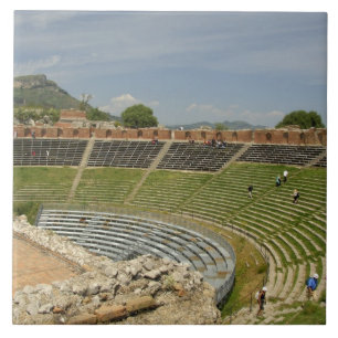 Carreau Europe, Italie, Sicile, Taormine. IIIe siècle 2