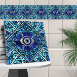 Carreau Evil Oeil Amulet Mosaic Art<br><div class="desc">Evil Oeil Amulet Mosaic Art</div>