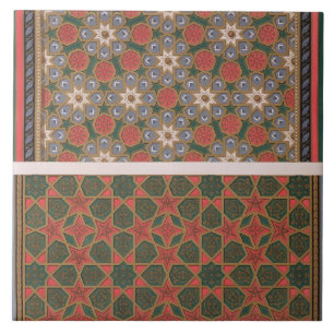 Carreau Exemples des décorations de plafond, 'd'art arabe