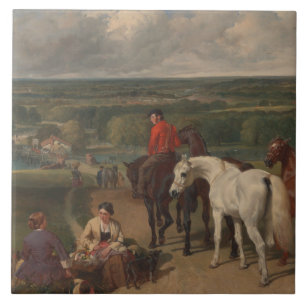 Carreau Exercice des chevaux royaux (art équin)