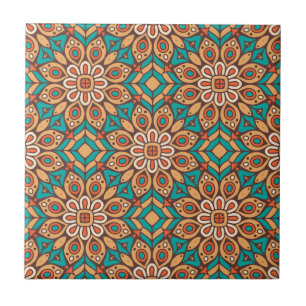 Carreau Explorer les motifs floraux vibrants dans un motif