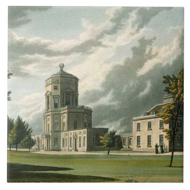 Carreau Extérieur de l'observatoire astronomique, illustra (Devant)