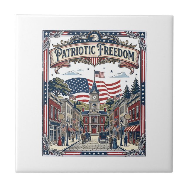 Carreau Fabricant de Savon Patriotique (Devant)