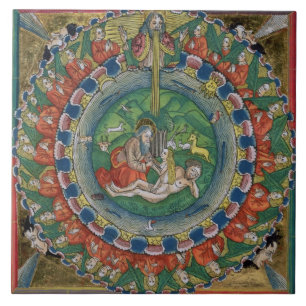 Carreau Fac-similez la copie du 2h22 Ève créée par Dieu,