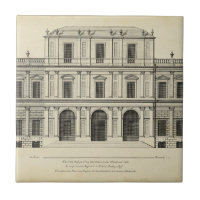 Façade de style théâtral de Colen Campbell
