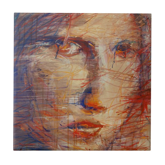 Carreau Face Abstraite (Devant)