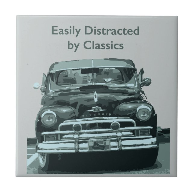 Carreau Facilement distrait par les classiques (Devant)