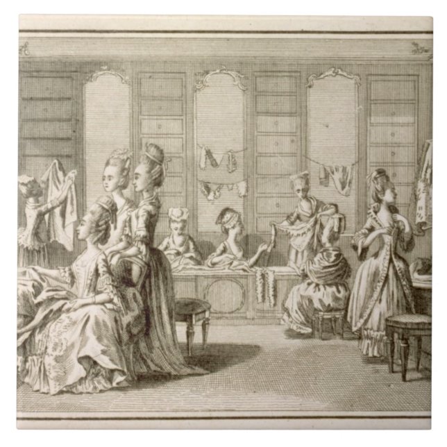 Carreau Façonnez le magasin, de la "encyclopédie" par (Devant)