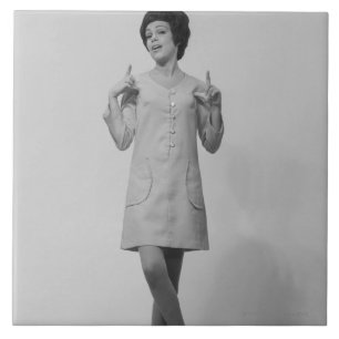 Carreau Faire des gestes de femme