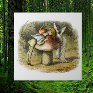Carreau Fairy Kiss Champagne Woodland Cute Cottagecore