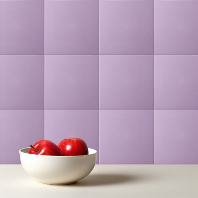 Carreau Faisceau clair violet clair de la glycine claire c (Créateur téléchargé)