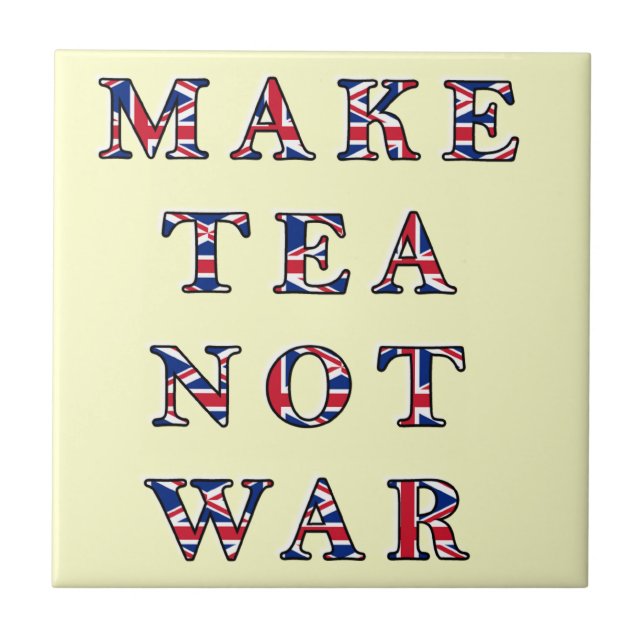Carreau Faites le cadeau de tuile de trépied de guerre de (Devant)