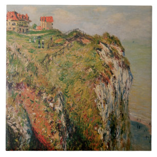 Carreau Falaise de Claude Monet   chez Dieppe, 1882
