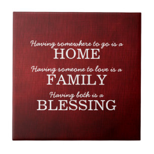 Carreau Famille de typographie motivationnelle Citation