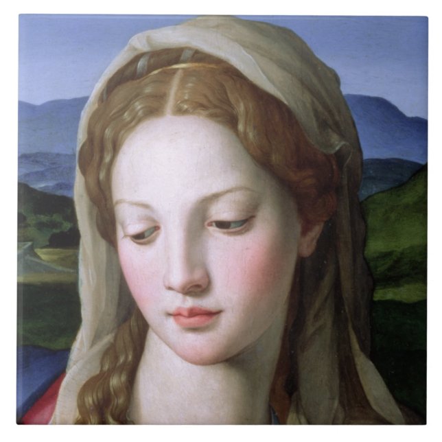 Carreau Famille sainte avec St Anne et le St John (Devant)