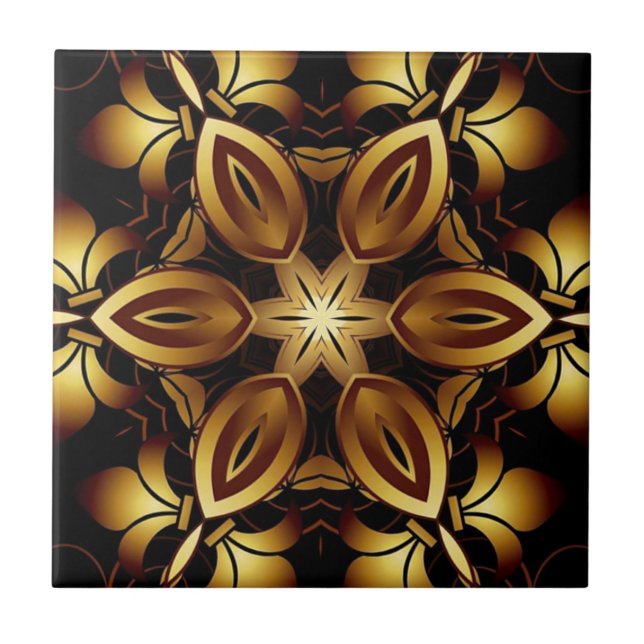 Carreau Fantastiques couleurs toscanes 02 ~ (Devant)