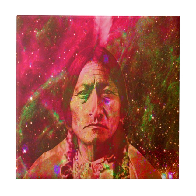 Carreau Fantôme amérindien de Sitting Bull (Devant)