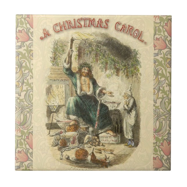 Carreau Fantôme de Noël Présent Scrooge (Devant)