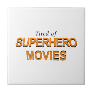 Carreau Fatigué Des Films Superhero