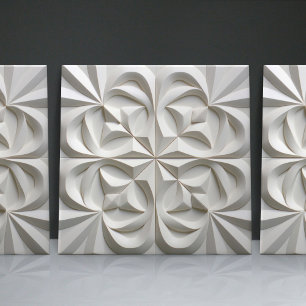 Carreau Faux Relief Floral Carrelage marocain Accueil Déco