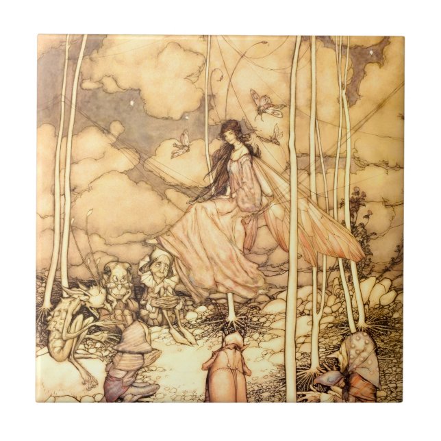 Carreau Fée Arthur Rackham (Devant)